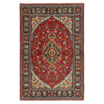 One and a half meter hand-woven carpet, Shahreza model, code a536101