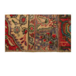 Collage of four-meter hand-woven carpet, embroidered model, code 676r