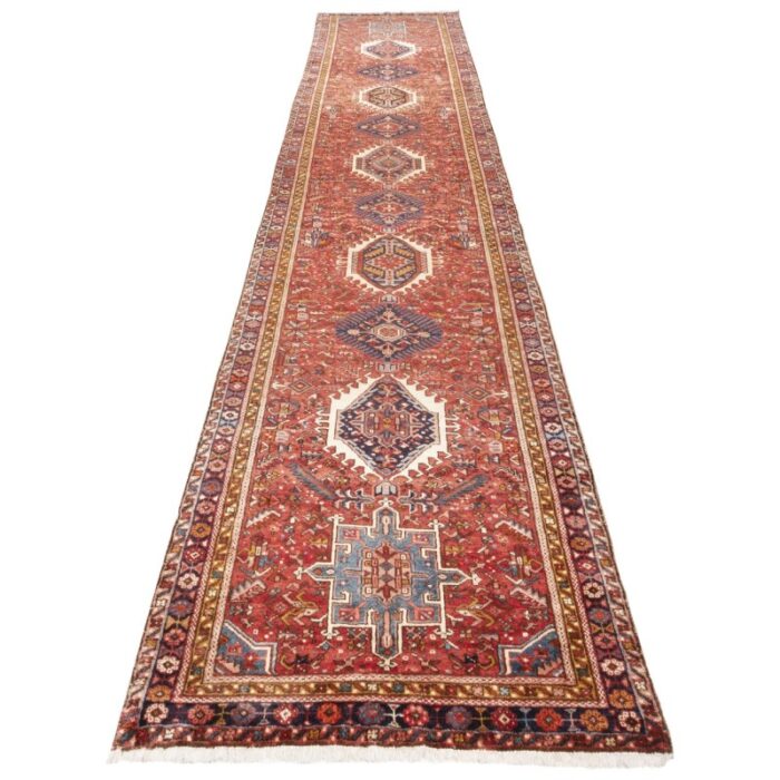 Old hand-woven carpet with a length of six and a half meters, c Persia, code 156177