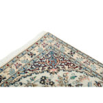 One and a half meter hand-woven carpet, Nain silk flower model, code n543049n