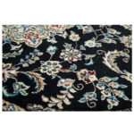 One and a half meter hand-woven carpet, Nain silk flower model, code n543113n