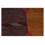 Collage of three-meter hand-woven kilim, embroidered model, code g557350