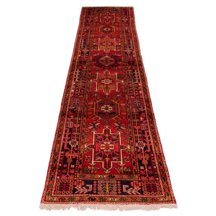 Old handmade carpet with a length of three meters C Persia Code 156109