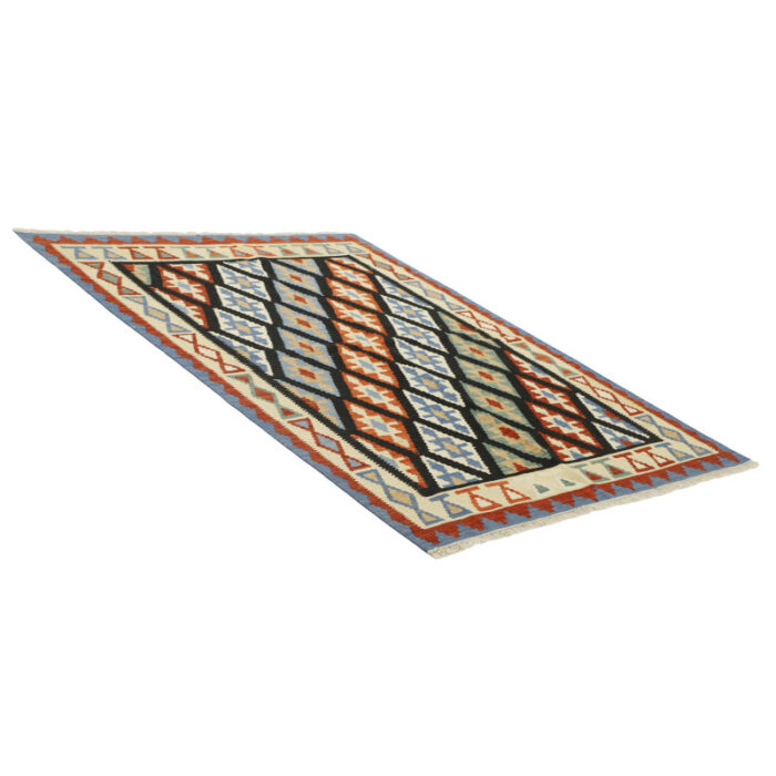 Three-meter hand-woven kilim, Qashqai design, code g567814
