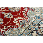 Two-meter hand-woven carpet, Nain silk flower model, code n443081n