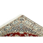 One and a half meter hand-woven carpet, Nain silk flower model, code n543017n