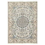 Three-meter hand-woven carpet, Nain silk flower model, code n543068n
