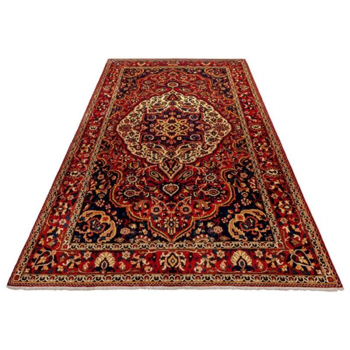 Old seven-meter handmade carpet of Persia, code 705025
