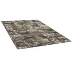 Collage of four-meter hand-woven carpet, embroidered model, code 541005r