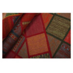 Collage of three-meter hand-woven kilim, embroidered model, code g557337