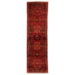 Old handmade carpet with a length of three meters C Persia Code 156109