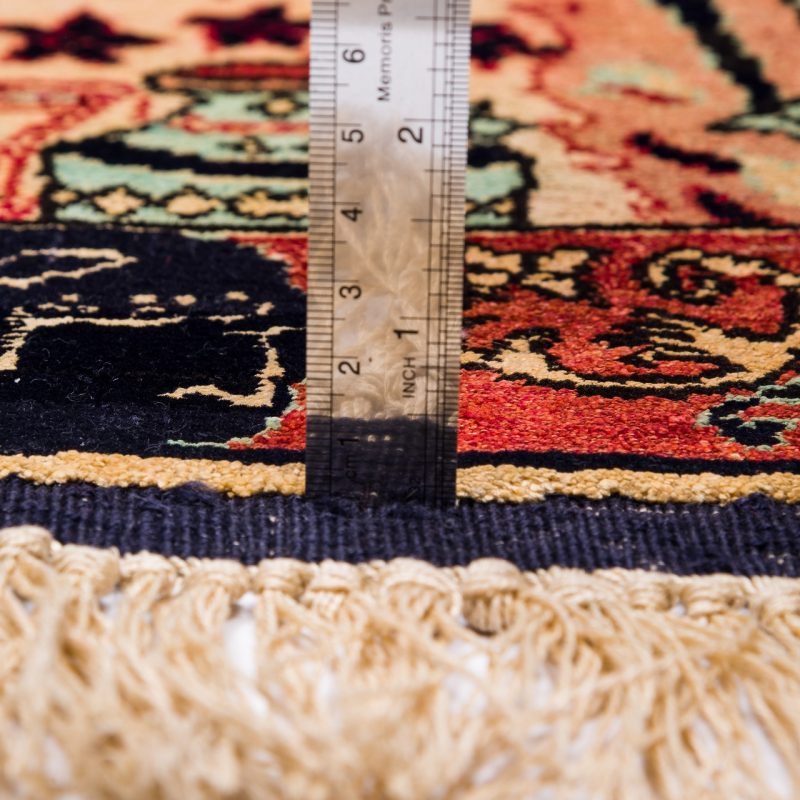 Old half-meter handmade carpet of Persia, code 102253