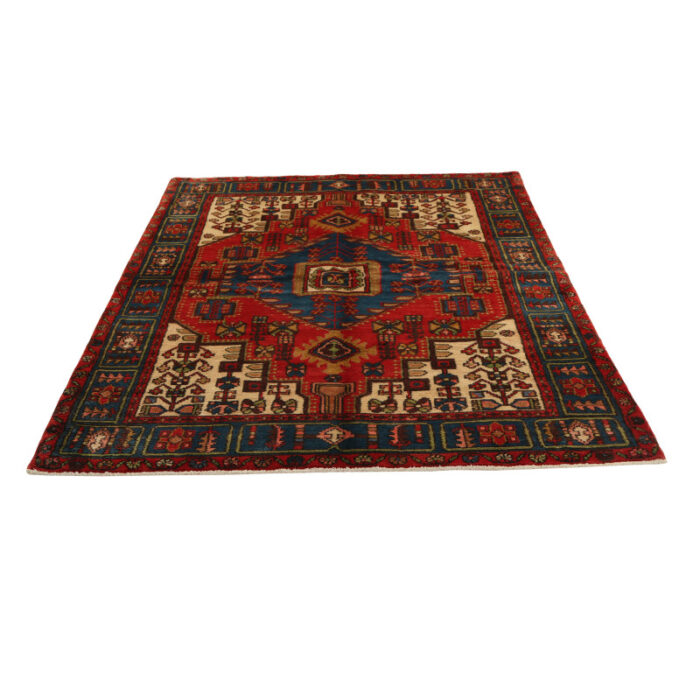 Nahavand Ilyati three-meter hand-woven carpet, code 492253r