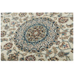 One and a half meter hand-woven carpet, Nain silk flower model, code n543038n