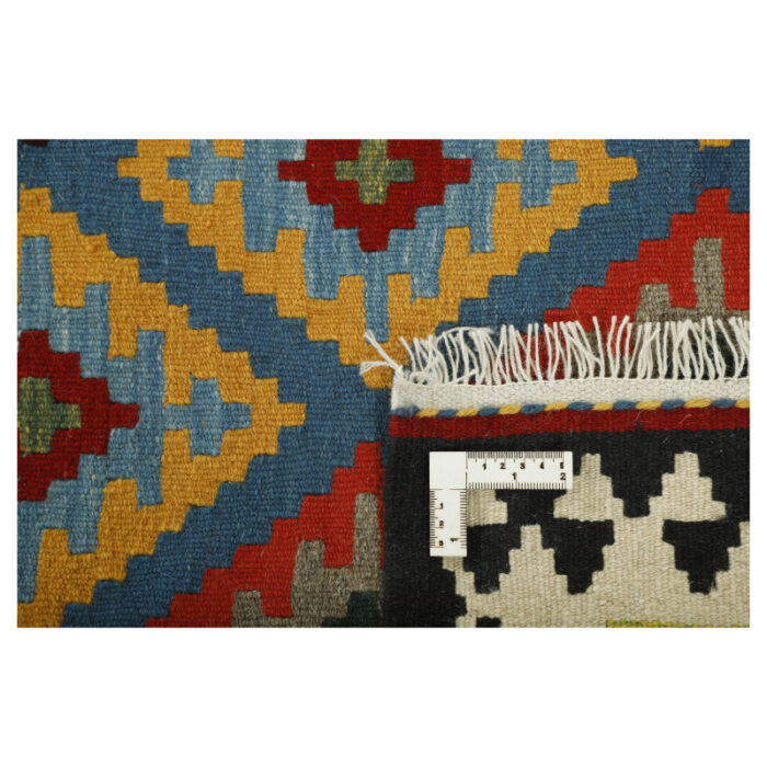 Four and a half meter hand-woven kilim, Qashqai model, code g570739