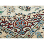 One and a half meter hand-woven carpet, Nain silk flower model, code n543049n