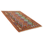 Two and a half meter hand-woven kilim, Qashqai model, code g567753