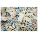 Two-meter hand-woven carpet, Nain silk flower model, code n441104n