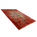 Six-meter hand-woven carpet, model of modern texture map of Tabriz, code 575444