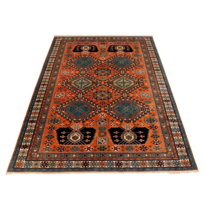 Old handmade carpet three meters C Persia code 156136 a pair