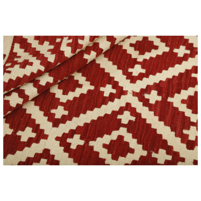 Three-meter hand-woven kilim, Qashqai model, code g567780