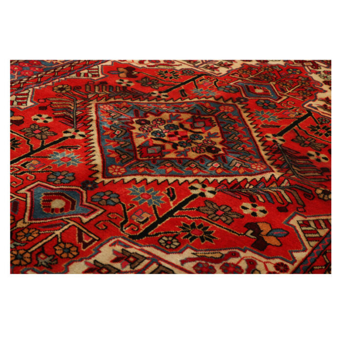 Nahavand Iliati hand-woven carpet, three and a half meters, code 521107r