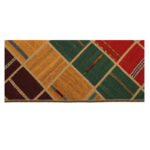 Collage of hand-woven kilim four meters, embroidered model, code g557331