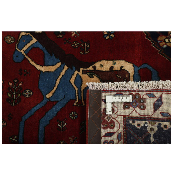 Hand-woven carpet of Abadeh model, code r551683