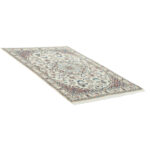 One and a half meter hand-woven carpet, Nain silk flower model, code n543049n