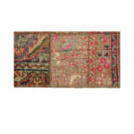 Collage of three-meter hand-woven carpet, embroidered model, code 690r