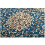 1.5 m², Hand woven Area Rug, Nain silk flower model, code n543041n - Image 8
