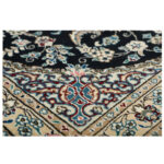 One and a half meter hand-woven carpet, Nain silk flower model, code n543113n