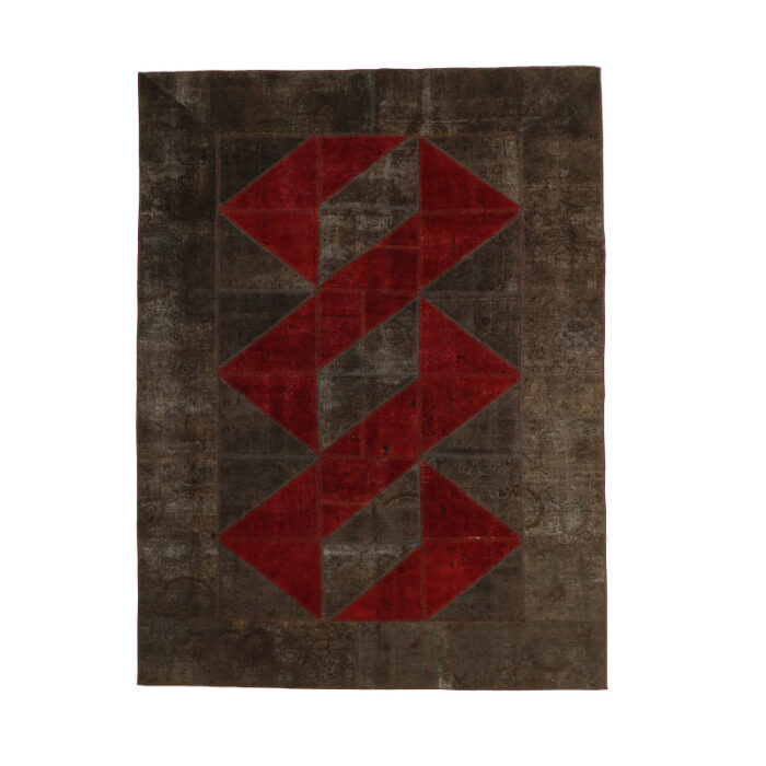 6 m², Collage Kilim, Hand woven Rug, Patchwork model, Code 529573r