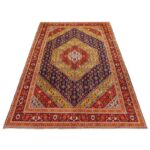 Old seven-meter handmade carpet of Persia, code 705055
