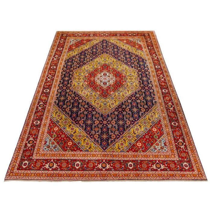Old seven-meter handmade carpet of Persia, code 705055