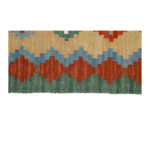 Three-meter hand-woven kilim, Qashqai design, code g567815