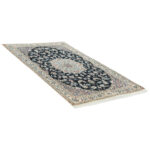 One and a half meter hand-woven carpet, Nain silk flower model, code n543113n
