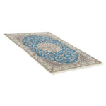 1.5 m², Hand woven Area Rug, Nain silk flower model, code n543041n - Image 3