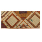 Collage of three-meter hand-woven kilim, embroidered model, code g557347