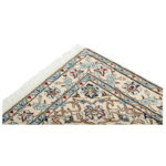 One and a half meter hand-woven carpet, Nain silk flower model, code n543038n