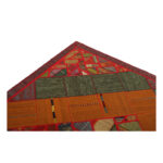 Collage of three-meter hand-woven kilim, embroidered model, code g557345