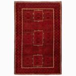 Old seven-meter handmade carpet of Persia, code 705048