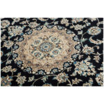 Two-meter hand-woven carpet, Nain silk flower model, code n443101n