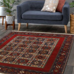 Three-meter hand-woven carpet, model Yelmeh, code r550067