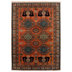 Old handmade carpet three meters C Persia code 156136 a pair