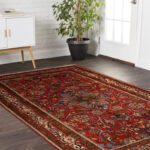 Four-meter hand-woven carpet, model Nahavand Ilyati, code 521117r