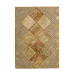Collage of hand-woven kilim four meters, embroidered model, code g557327