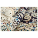 One and a half meter hand-woven carpet, Nain silk flower model, code n541165n