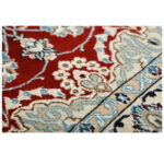 Two-meter hand-woven carpet, Nain silk flower model, code n443083n