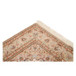 Two and a half meter hand-woven carpet, Isfahan silk flower and silk model, code 442379